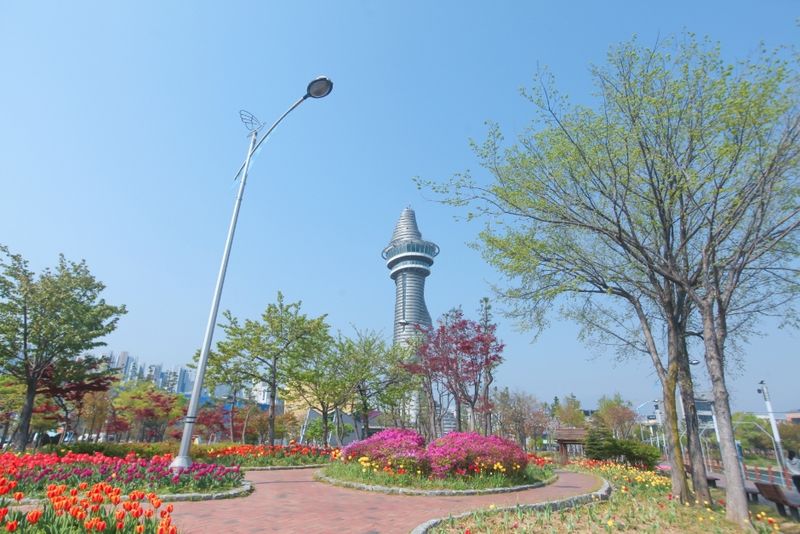 청초호유원지  / 출처: 한국관광공사