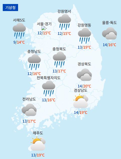 전국날씨예보 / 케이웨더