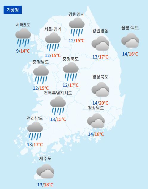 전국날씨예보 / 케이웨더
