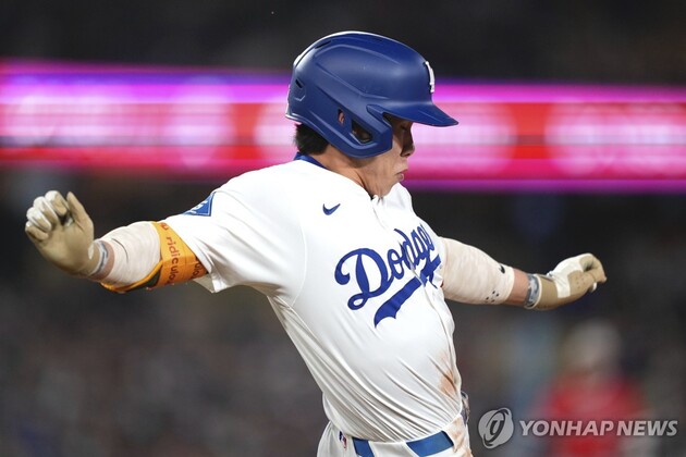 “3경기 연속 멀티히트”…김혜성, 에인절스전 맹타→9타석 연속 출루 / 연합뉴스