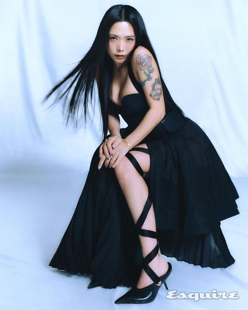 “우리 화이팅”…허니제이, 검은 드레스로 시선 압도 / 댄서, 안무가 허니제이 인스타그램