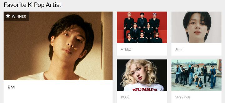 “역사에 없는 찬사”…방탄소년단(BTS) RM, ‘아메리칸 뮤직 어워즈’ 품었다→K팝 새 물결