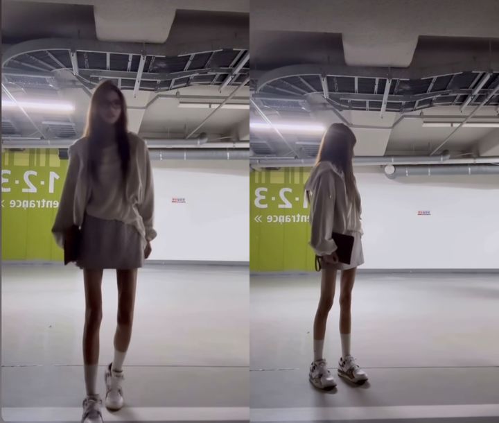 “뼈말라 각선미”…최준희, SNS 근황 공개→독보적 몸매 시선 집중