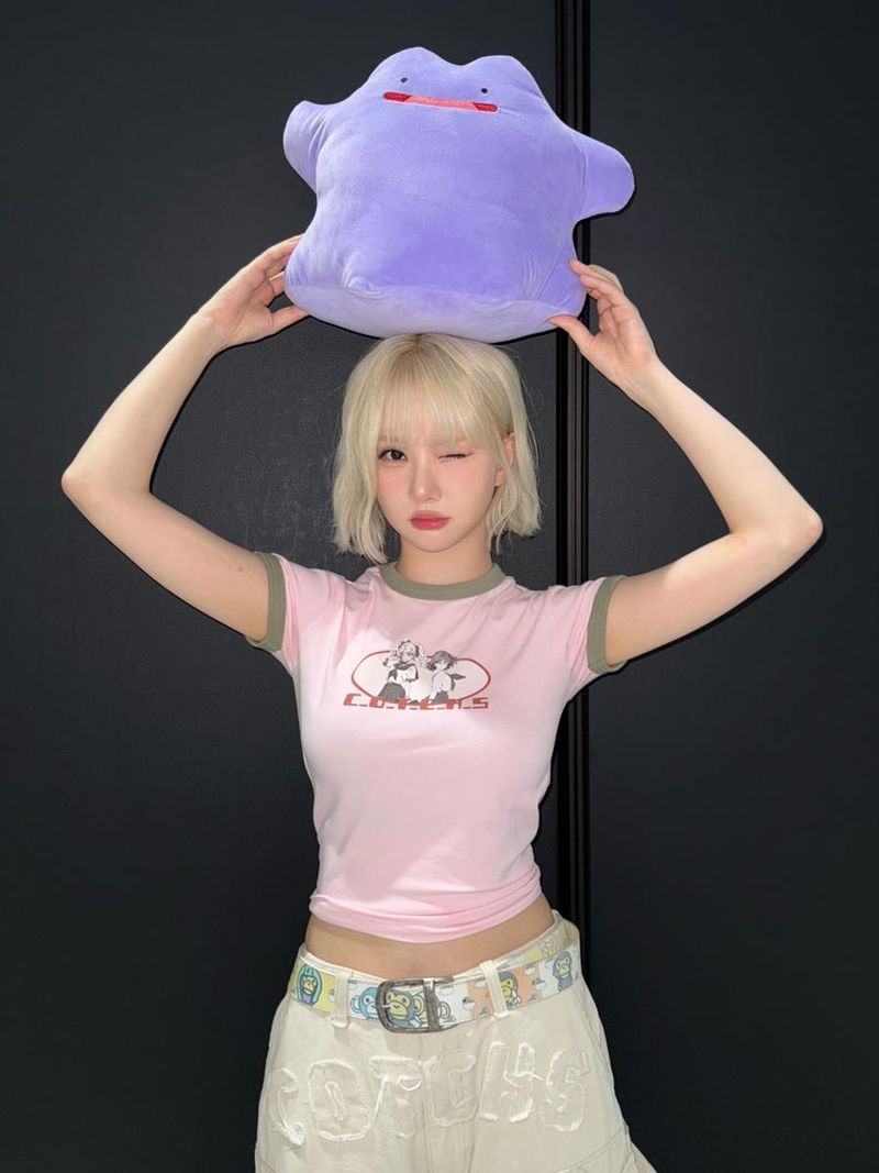 “포켓몬 마스터가 돼보자”…비비지 은하, 귀여움 폭발→환상의 윙크 셀카 / 비비지 은하 인스타그램