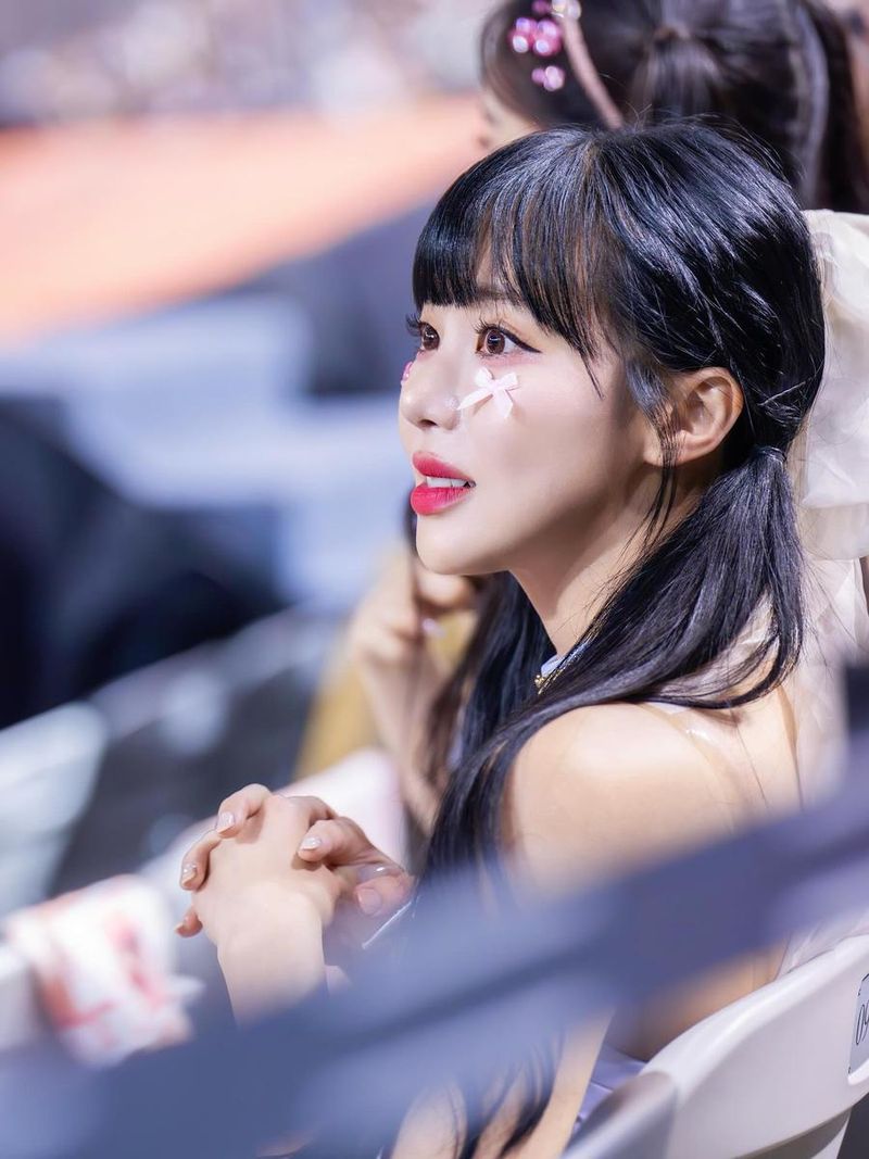 “고요한 설렘의 눈빛”…차영현, 순수한 응원→여름밤 감동 / 치어리더 차영현 인스타그램