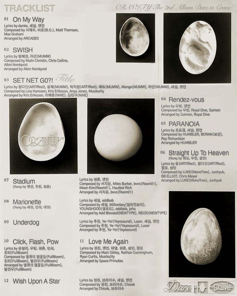 “작사·작곡 전원 도전”…크래비티, 정규 2집 ‘쎗넷고?!’→유닛곡 첫 선 / 스타쉽엔터테인먼트