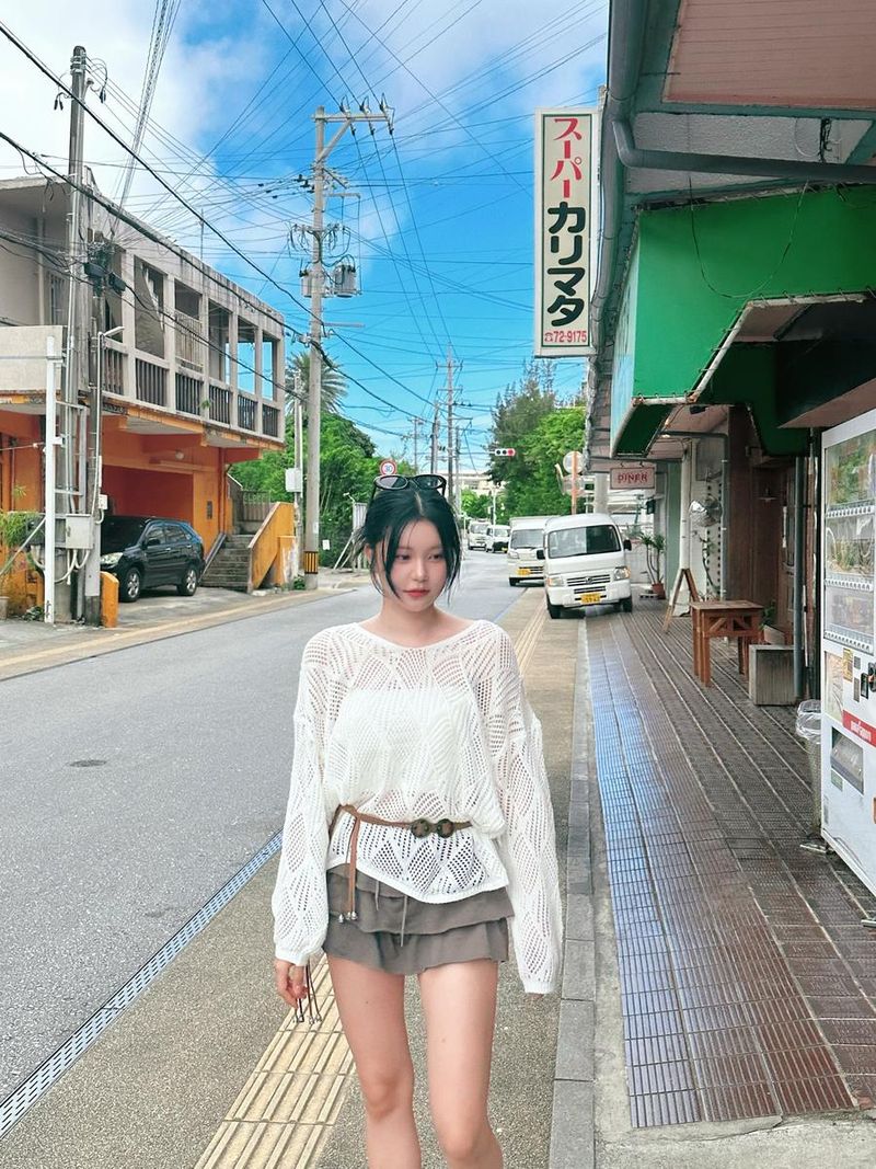 “미야코에 갇힌 소녀”…강승연, 낯선 여름→고요한 산책 속 고독 / 가수 강승연 인스타그램