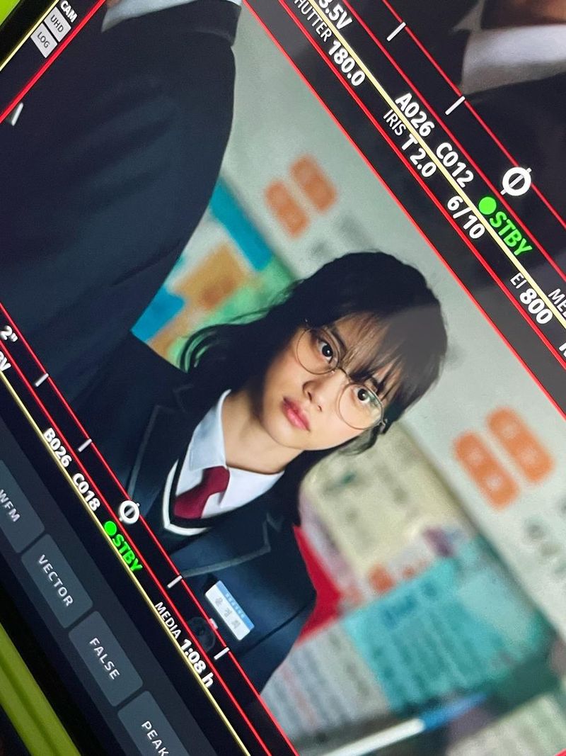 “윤정희가 살아있었죠”…홍화연, 눈빛만으로 압도→고교생 변신 / 배우 홍화연 인스타그램