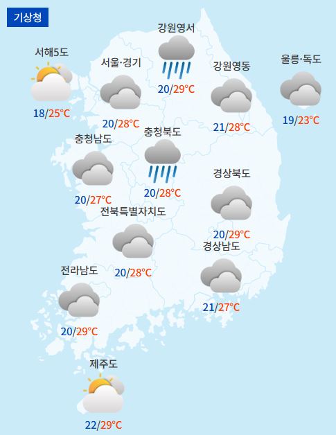 전국날씨예보 / 케이웨더