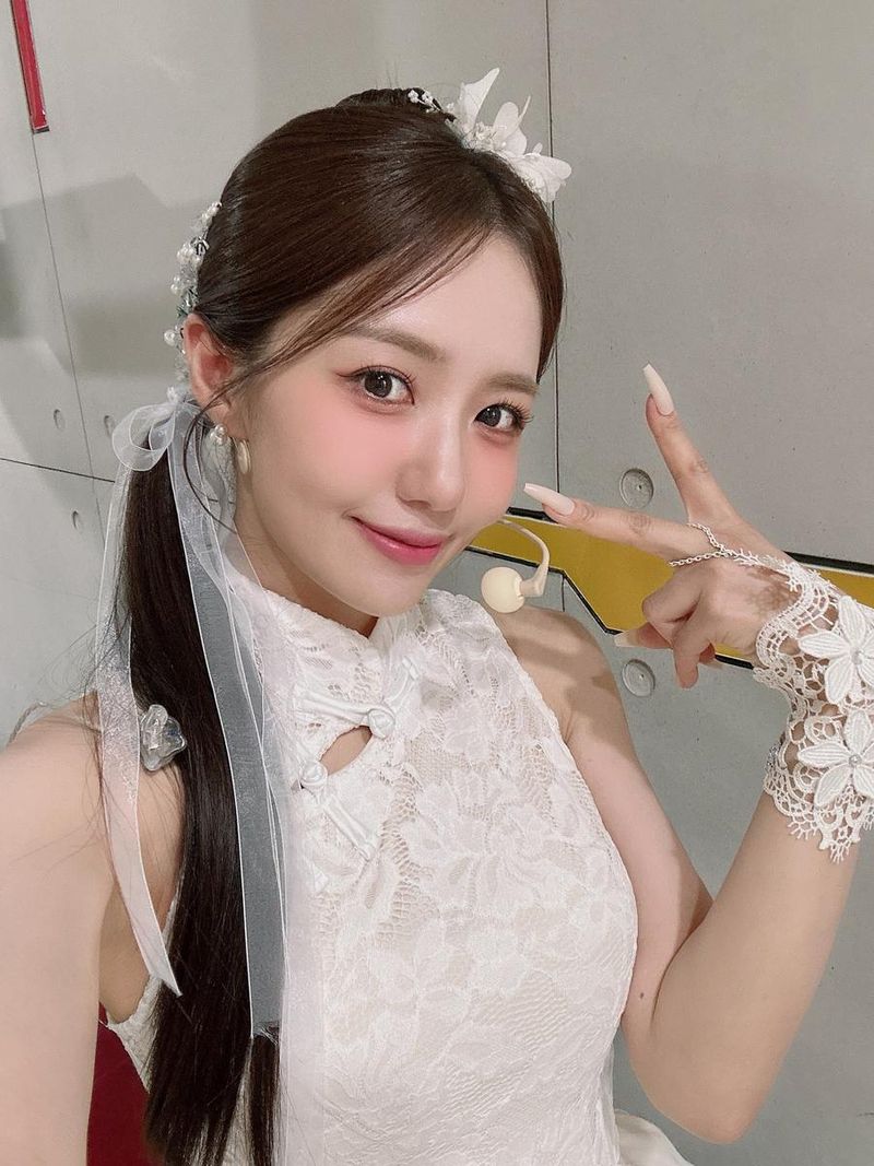 “어제자 트롯챔피언 입니다”…정다경, 환한 미소 속 환희→여름 무대의 여운 / 가수 정다경 인스타그램