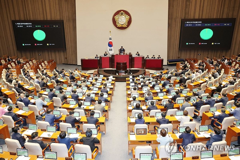 '여야 합의' 상법개정안 본회의 통과 / 연합뉴스