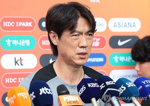 “월드컵 준비 본격화”…홍명보, 동아시안컵 지휘→대표팀 옥석 가리기 / 연합뉴스