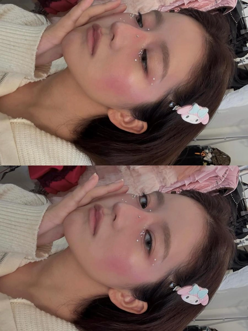 “긴 여운의 오후”…엑시, 별빛 터치→몽환적 시선 압도 / 걸그룹 우주소녀 엑시 인스타그램