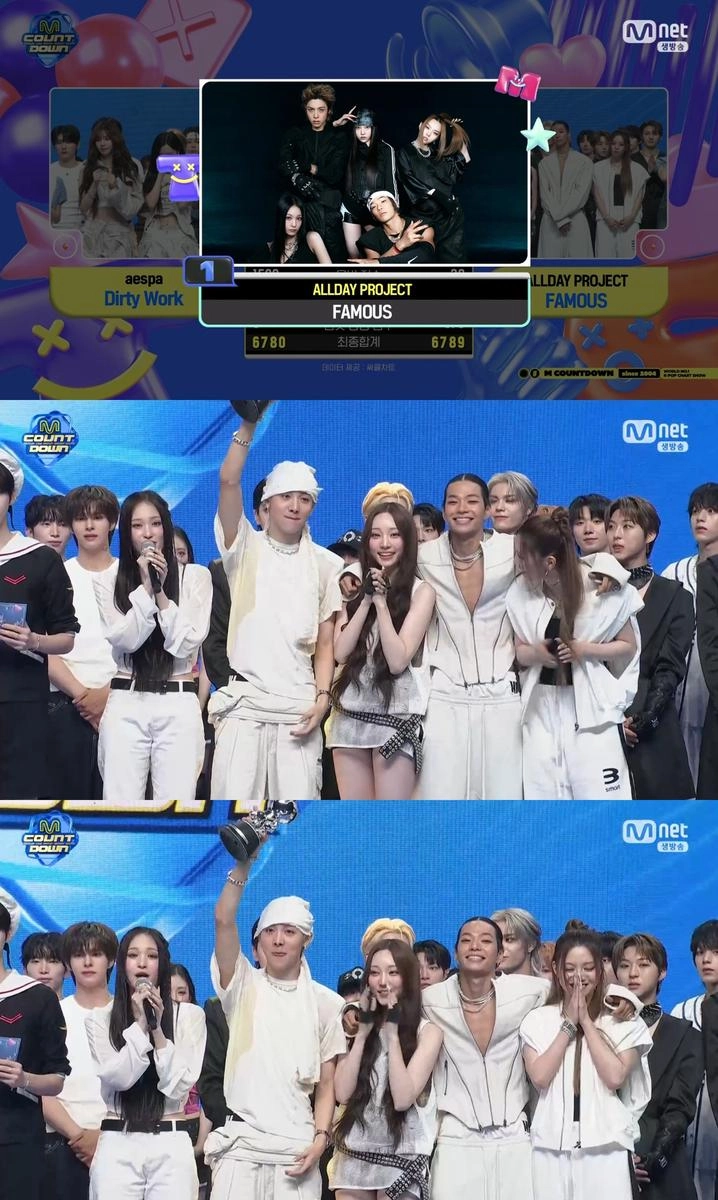 Mnet '엠카운트다운' 방송 캡처