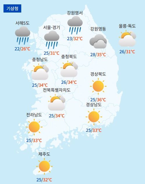 전국날씨예보 / 케이웨더
