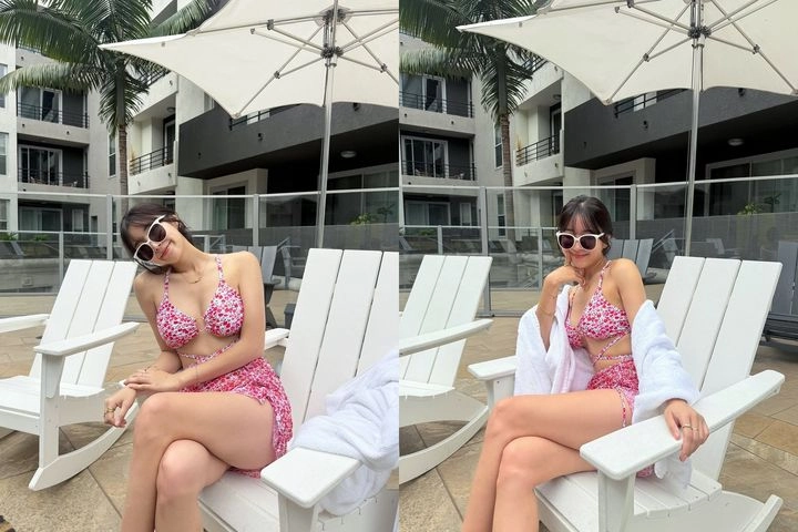 “안지현, 여름빛 품은 핑크 비키니”…화사한 야외 사진→팬들 ‘여신 치어리더’ 환호