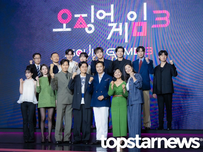 오징어게임 시즌3 제작발표회 / 톱스타뉴스HD뱅크