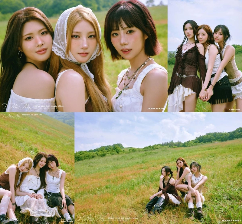 “보헤미안으로 물든 여름”…퍼플키스, ‘I Miss My...’ 포토로 컴백 열기→음악적 역량 기대 / 알비더블유