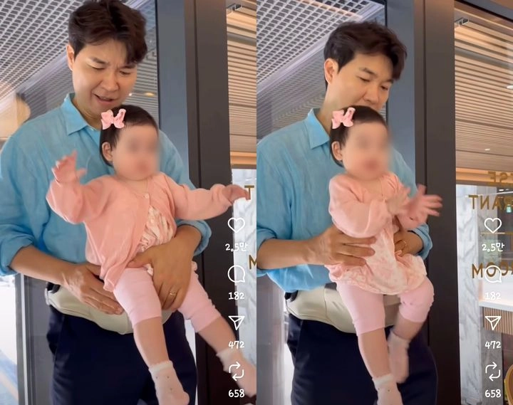 “딸 향한 박수홍의 미소”…재이 영상 속 사랑 가득한 일상→깊어진 팬 공감