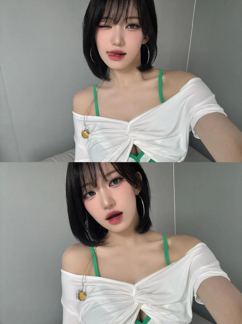 “짙어진 눈빛이 말을 건다”…시윤, 도발적 시선→여름 셀카 파장 / 걸그룹 빌리 시윤 인스타그램