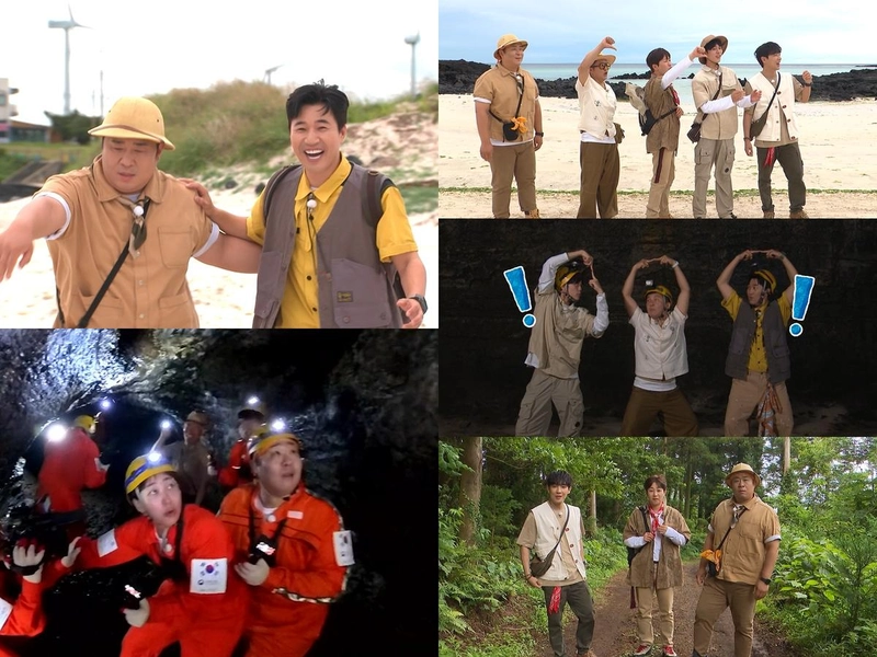 “복귀에 야유 세례”…김종민·문세윤, ‘1박 2일’ 제주 동굴 탐험→폭소와 긴장 교차 / KBS 2TV