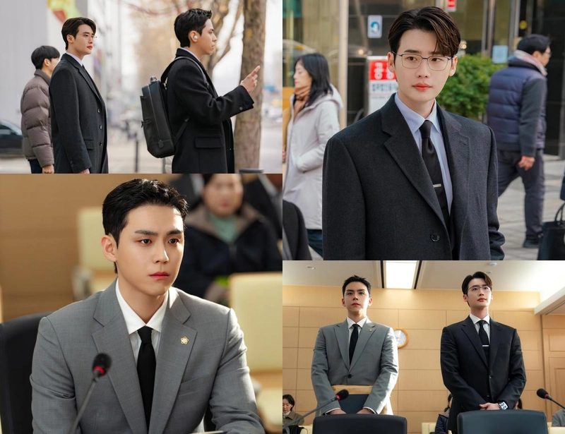 “법정의 무게는 다르다”…이종석·김도훈, ‘서초동’ 첫 만남→차원이 다른 선배 변호사의 등장 / tvN