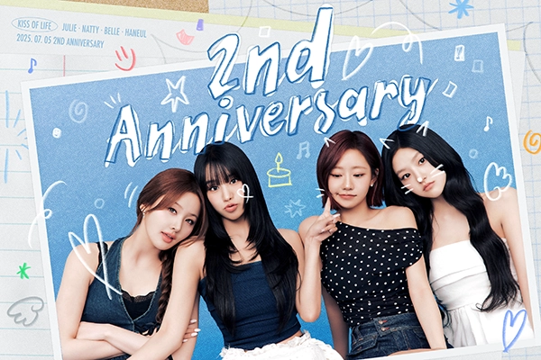 “함께 만든 2년의 시간”…키스오브라이프, 데뷔 2주년 축전→팬들과 감동 약속 / S2엔터테인먼트