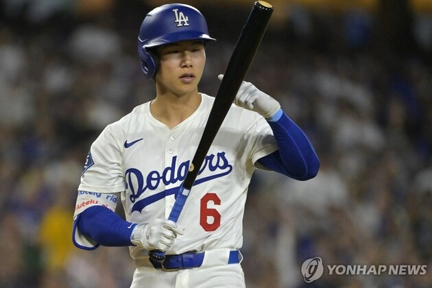 “교체 출전 무안타”…김혜성, 다저스 홈경기 침묵→1-18 대패 고개 숙여 / 연합뉴스