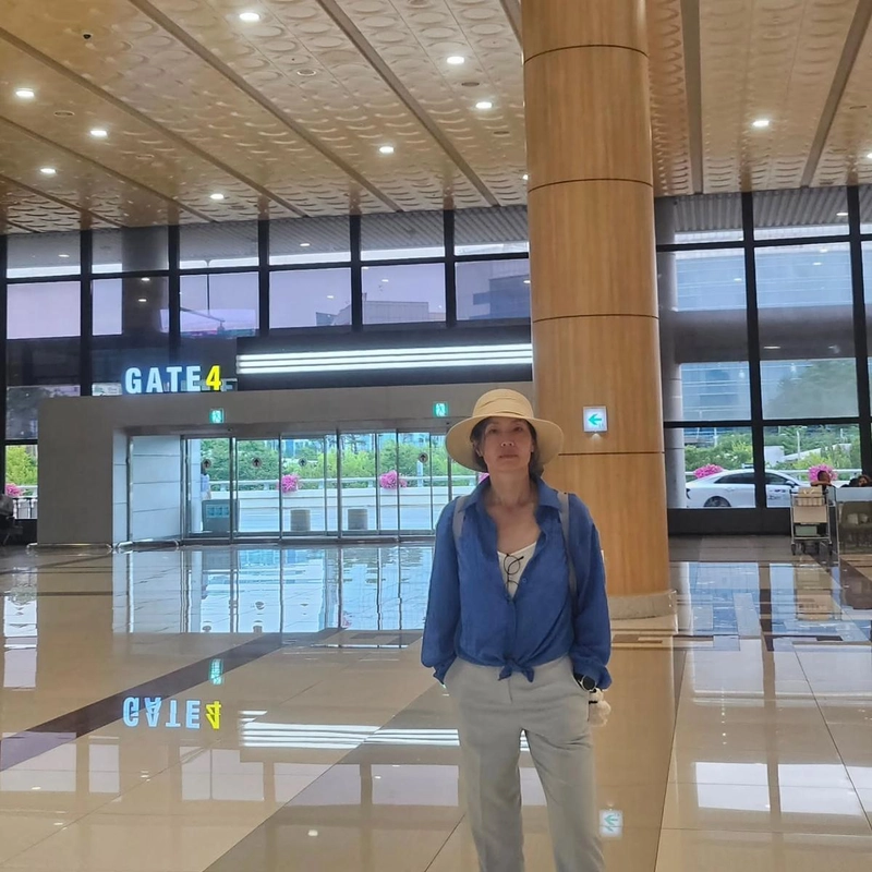 “김포공항에서의 뜻밖의 해프닝”…오민애, 평온한 표정→여름 여행 출발 전 고백 / 배우 오민애 인스타그램
