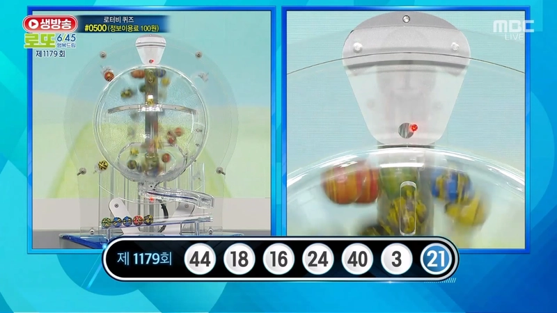 제1179회 로또당첨번호
