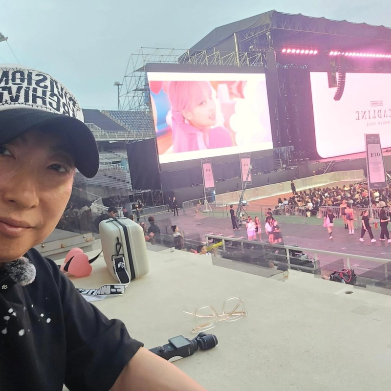 “넘자랑스럽다”…박명수, 공연장 직관→여름밤 설렘 폭발 / MC, 가수 박명수 인스타그램