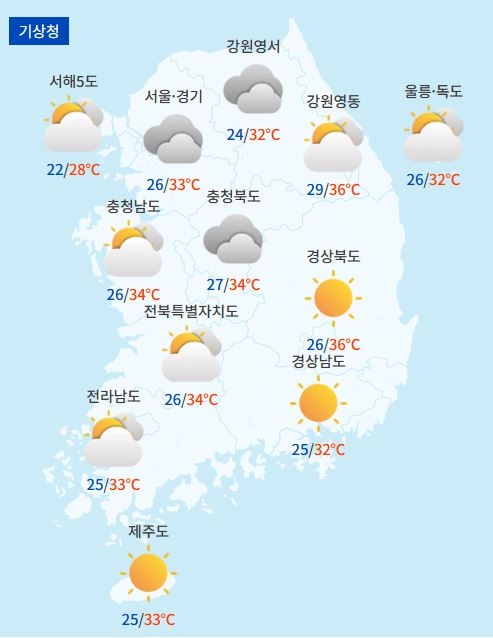 전국날씨예보 / 케이웨더