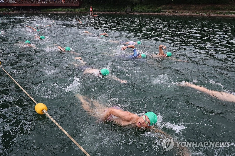 2025 롯데 아쿠아슬론 / 연합뉴스