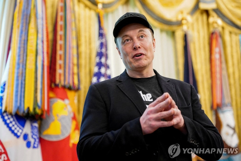일론 머스크 테슬라 최고경영자 / 연합뉴스