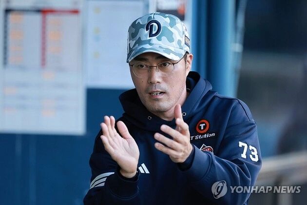 “은퇴식 선발 출전”…두산 김재호, 감독대행 극찬→끝없는 진지함 빛났다 / 연합뉴스