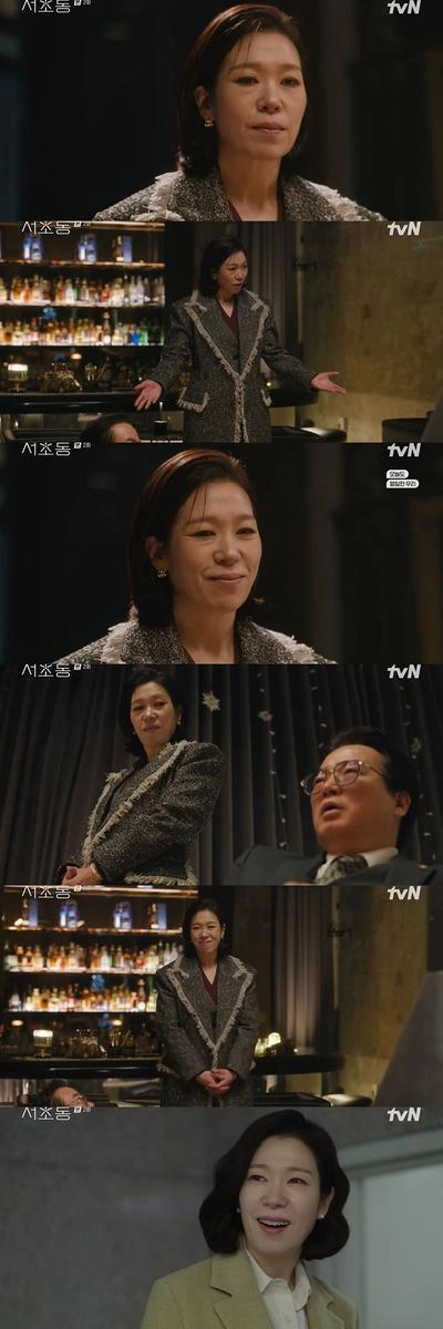 “새 얼굴의 카리스마”…염혜란, ‘서초동’ 건물주 변신→포스 한가득 압도