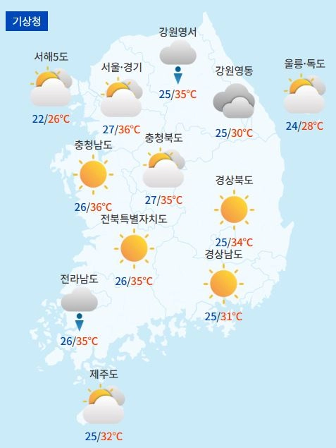 전국날씨예보 / 케이웨더