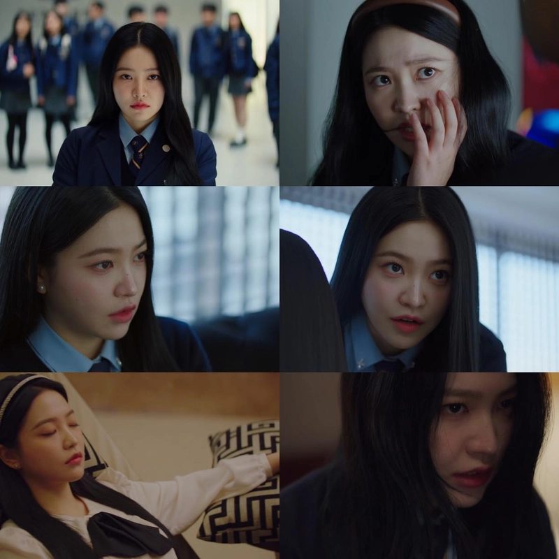 “왕관보다 깊은 균열”…김예림, ‘청담국제고등학교 2’에서 서스펜스 퀸 귀환→내면 연기 빛났다 / ‘청담국제고등학교 2’