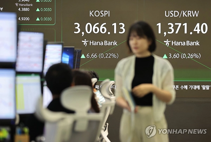 코스피 3,100선 회복…기관 매수·관세 협상 기대에 1.35% 상승