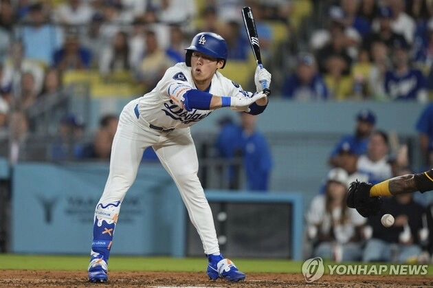 “4타수 무안타 침묵”…김혜성, 밀워키전 부진→타율 0.337로 하락 / 연합뉴스