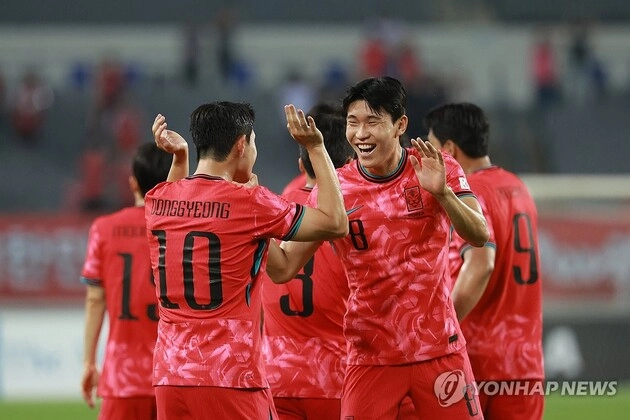 “A매치 데뷔 6인 탄생”…홍명보호 동아시안컵 신예 실험→월드컵 구상 시동 / 연합뉴스