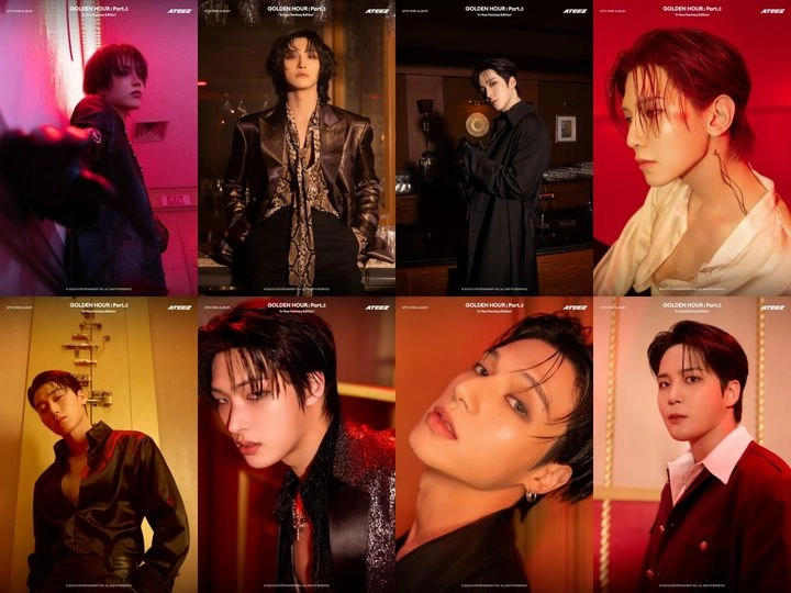 “에이티즈, 파격 콘셉트로 새로운 판 열다”…‘골든 아워’ 11일 컴백→비주얼 공개 / KQ엔터테인먼트