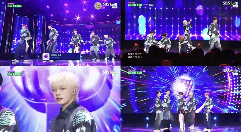 “맨발로 질주한 진심”…TIOT, ‘더쇼’서 에너지 폭발→신곡 무대 환호