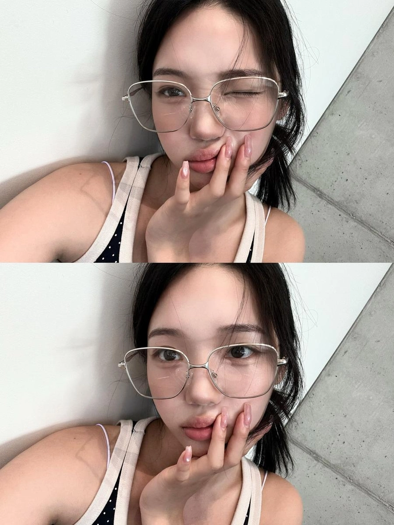 “덥다가 비오다가 다음은 뭘까나”…노지선, 여름 오후→투명한 시선의 셀카 / 걸그룹 프로미스나인 노지선 인스타그램