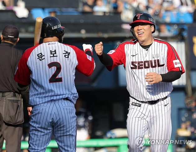 “김현수 역전 결승타”…LG, 키움 7회 실책 틈타→6연패 늪 키움 제압 / 연합뉴스