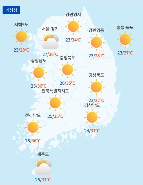 전국날씨예보 / 케이웨더