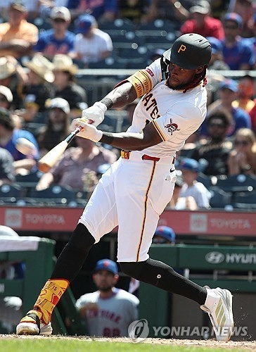 “시속 122.9마일 신기록”…오닐 크루스, MLB 홈런 더비 첫 출격 / 연합뉴스