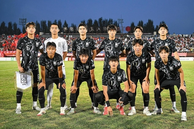 “최민준 결승골”…U-16 대표팀, 중국 4-3 제압 3전 전승 우승 / 연합뉴스