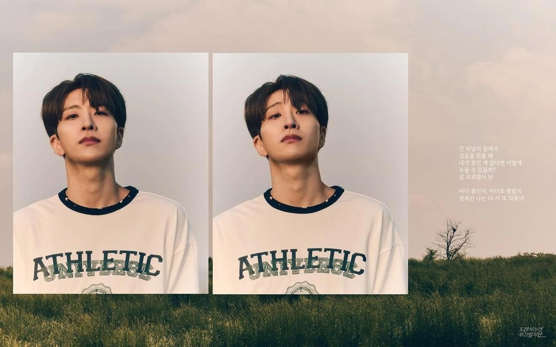 “방금 도망치는건 부끄럽지만…”영재, 여름 노을 아래→쓸쓸한 청춘의 시 / 갓세븐 영재 인스타그램
