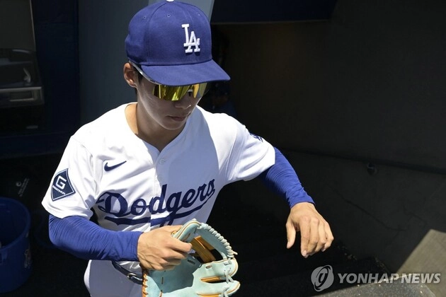 “대주자 후 내야 안타”…김혜성, 시즌 9호 도루 포함 1타수 1안타 / 연합뉴스